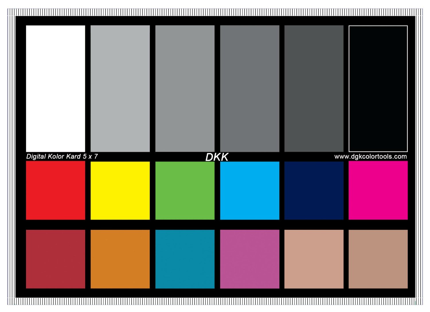 Stephanie Syjuco, Color Calibration Chart, 2016, DyeSublimation print
